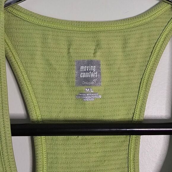 Moving Comfort Green Sleeveless Tank Top Size M/L. Excellent Condition. - Picture 3 of 5